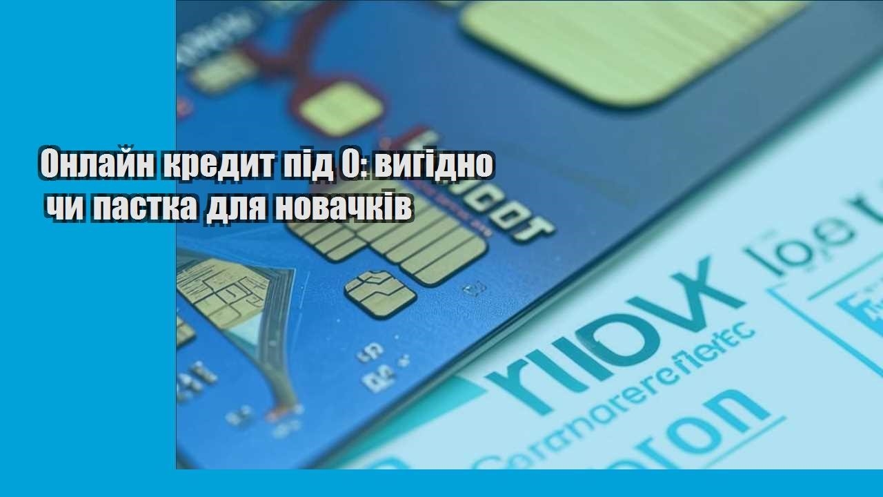 Онлайн кредит під 0: вигідно чи пастка для новачків