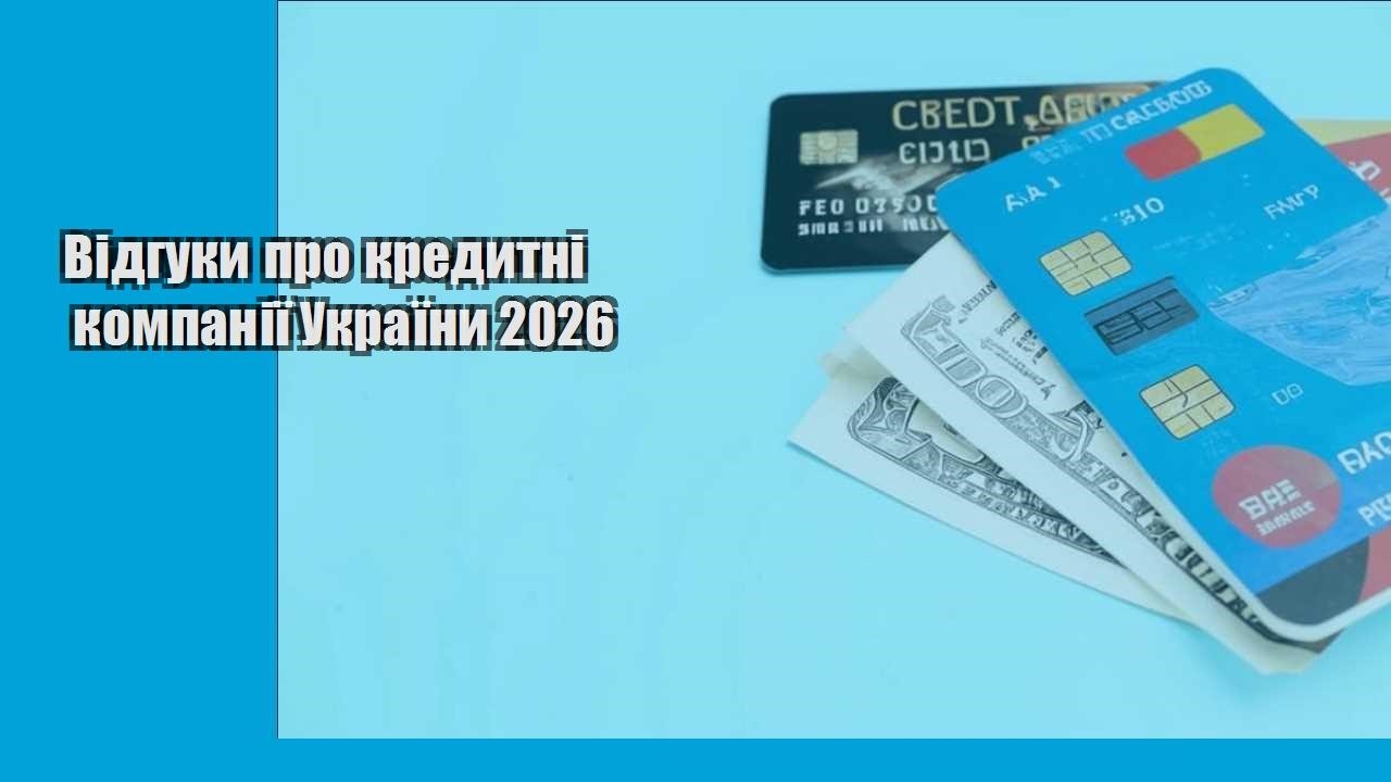 Відгуки про кредитні компанії України 2026