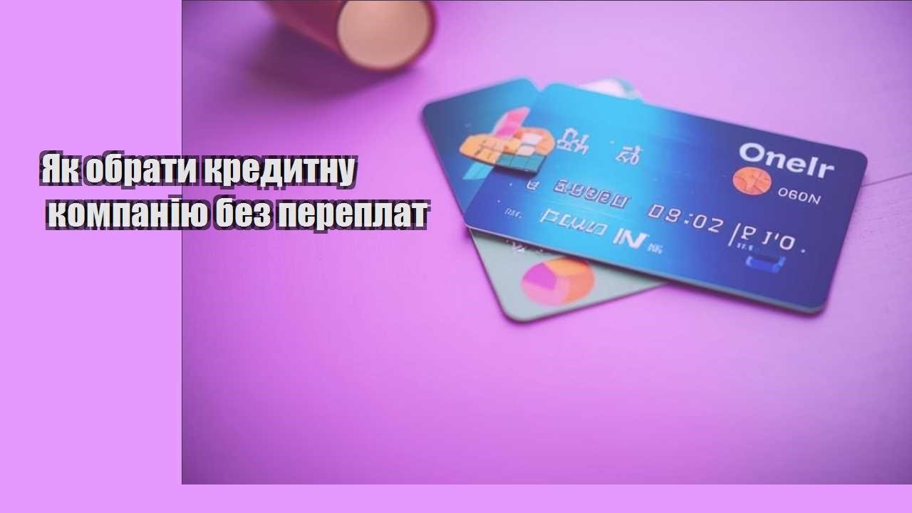 Як обрати кредитну компанію без переплат