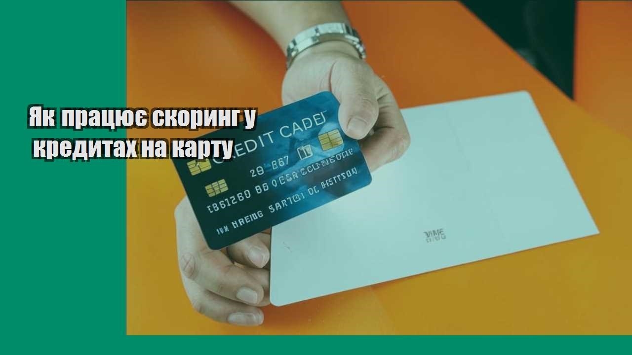 Як працює скоринг у кредитах на карту